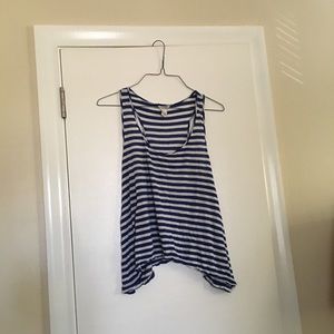 Forever 21 top/tank. Blue/white color.